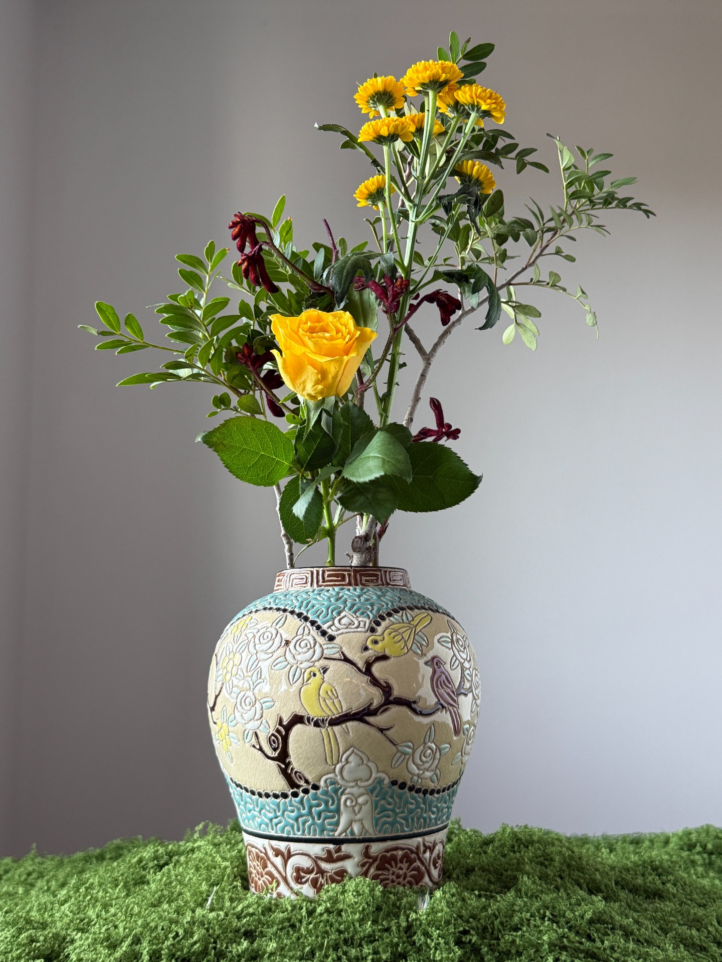 Keramická váza Vietnam